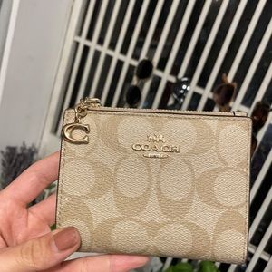 👛COACH👜 New York small signature canvas wallet